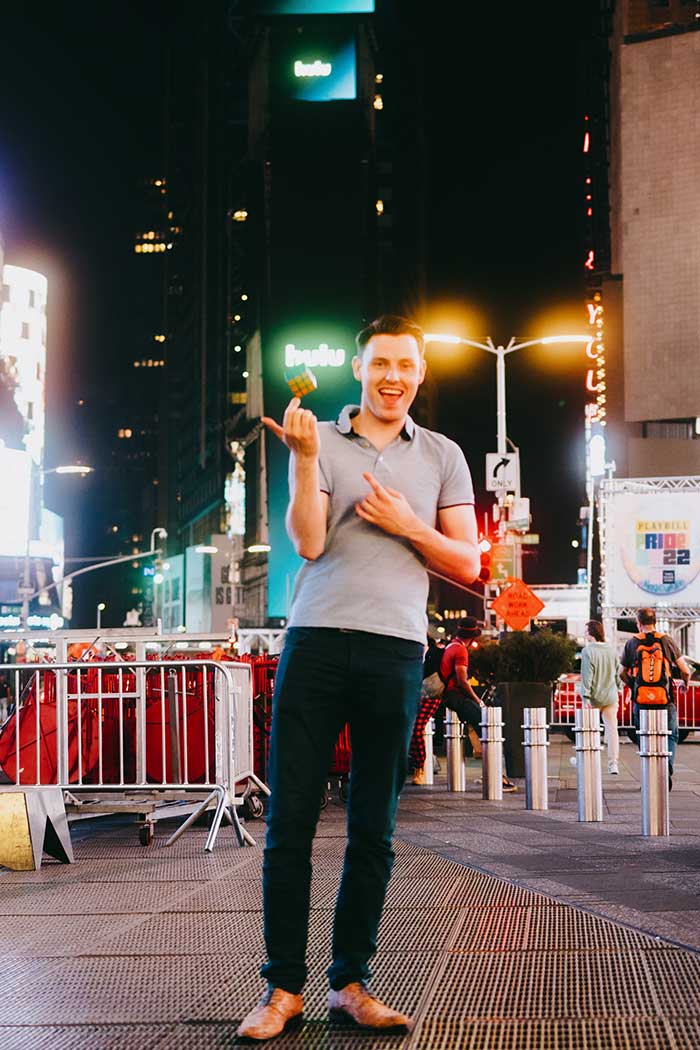 magician brandon smeets in New York - blog 1 A YEAR BEYOND EXPECTATIONS