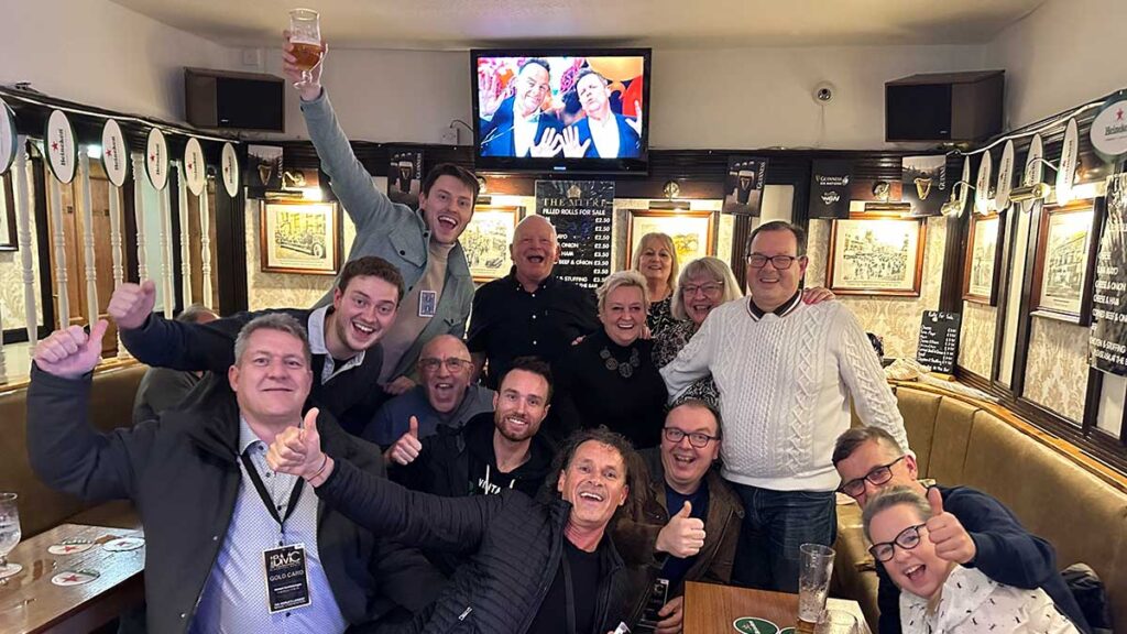 blackpool magic blog brandon having a blast in the pub