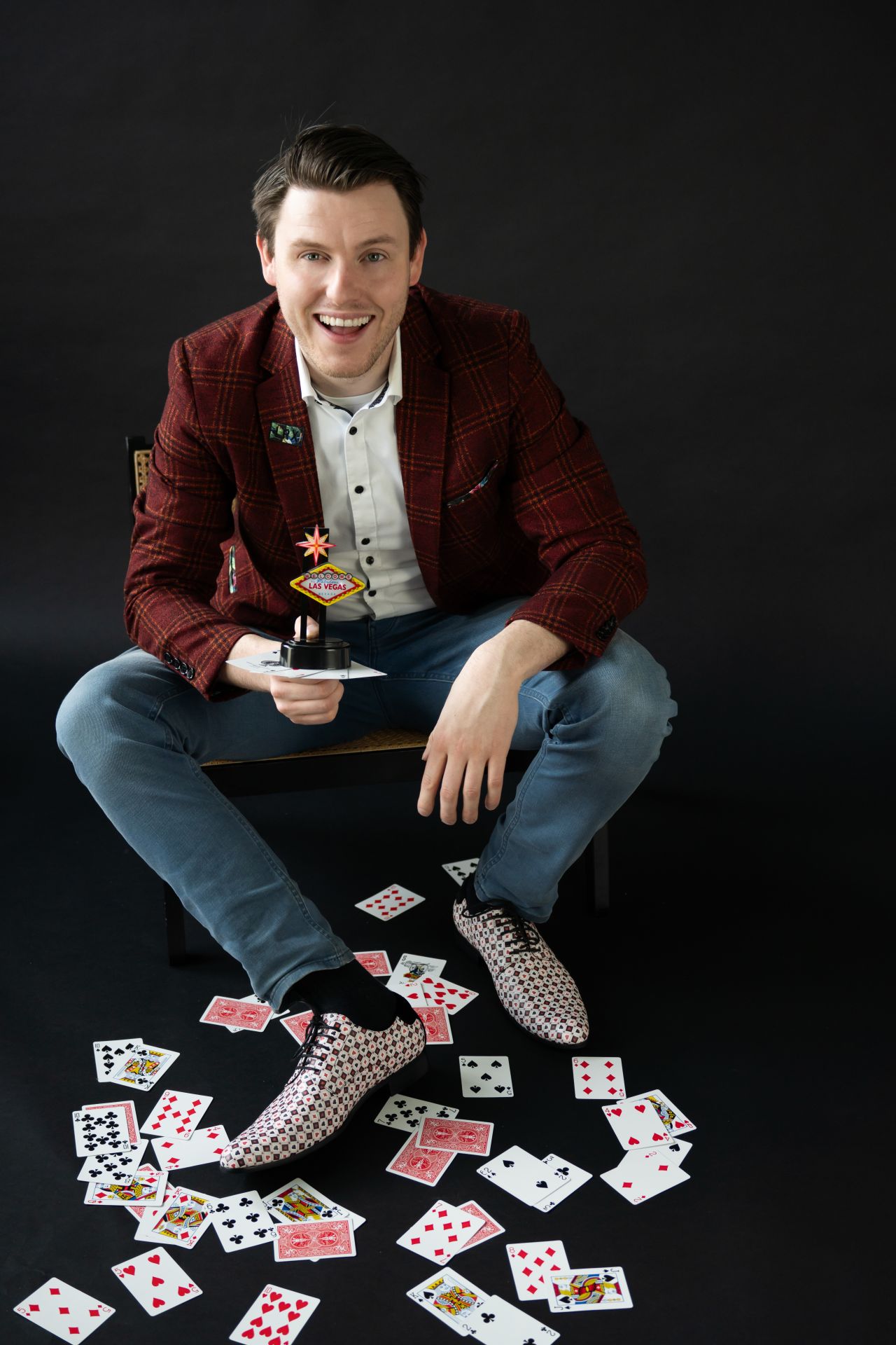 Brandon Smeets going to Las Vegas Nevada for a conference show performance