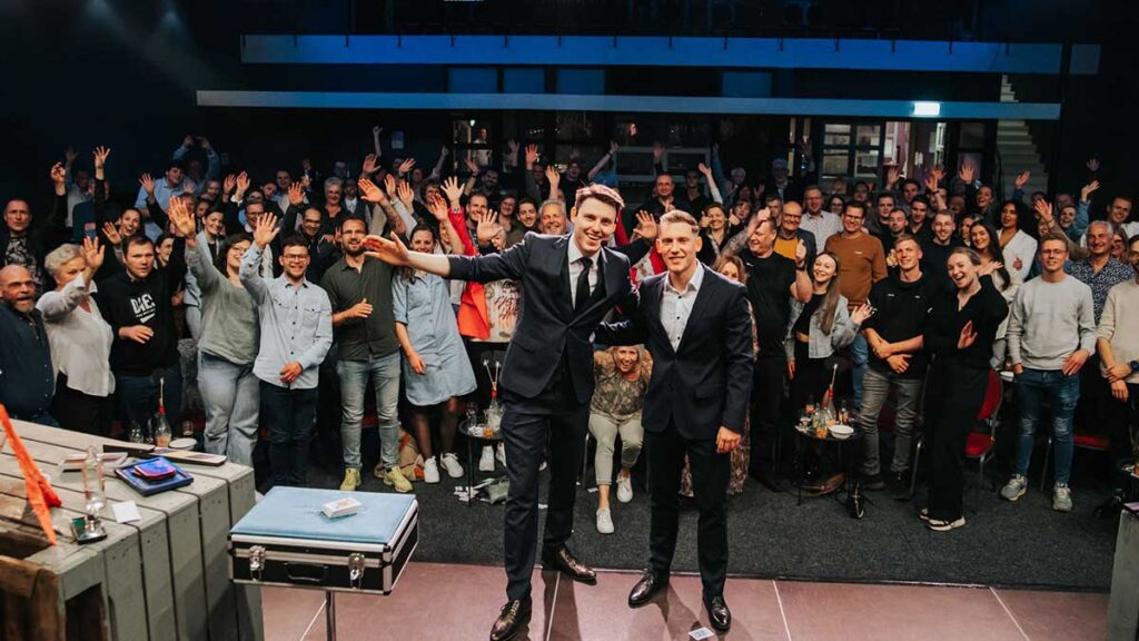 Corporate Entertainment from magical entertainer brandon smeets