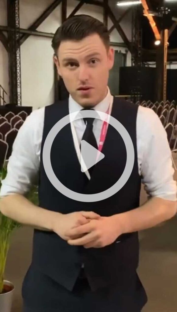 Conference & Trade Fairs magic by brandon smeets at the stb event in hamburg Marketing Magic