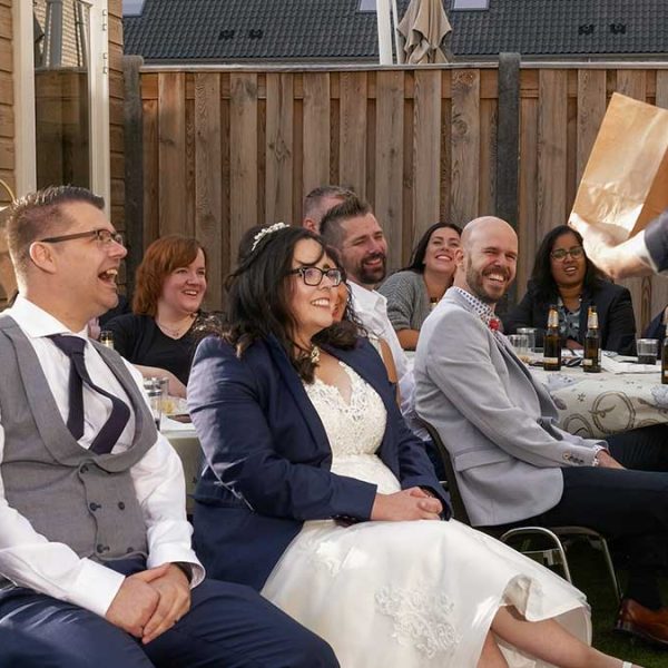 Weddings with magic entertainment by brandon smeets